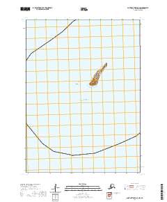 Saint Matthew A-5 NW topographic map thumbnail