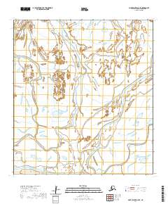 Saint Michael A-5 SE topographic map thumbnail