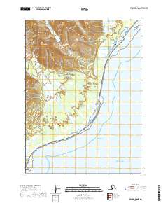 Seldovia D-8 NE topographic map thumbnail
