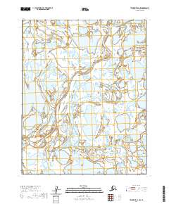 Teshekpuk B-3 NW topographic map thumbnail