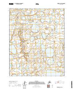 Teshekpuk B-3 SE topographic map thumbnail