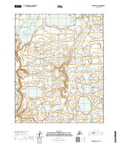 Teshekpuk B-3 SW topographic map thumbnail