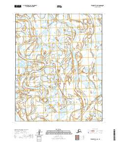 Teshekpuk B-4 NE topographic map thumbnail