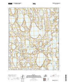 Teshekpuk B-4 NW topographic map thumbnail