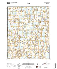 Teshekpuk B-5 NW topographic map thumbnail