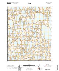 Teshekpuk B-5 SE topographic map thumbnail