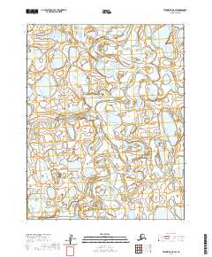 Teshekpuk B-5 SW topographic map thumbnail