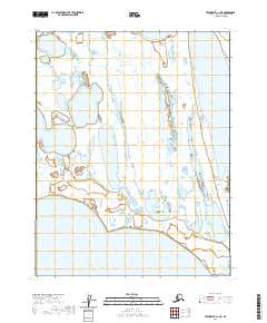 Teshekpuk C-1 NE topographic map thumbnail