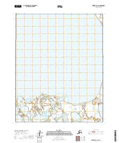Teshekpuk C-1 SE topographic map thumbnail