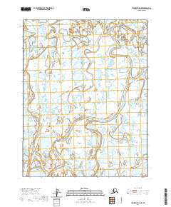 Teshekpuk C-3 NW topographic map thumbnail