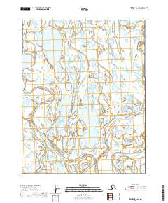 Teshekpuk C-4 SE topographic map thumbnail