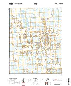 Teshekpuk C-5 NW topographic map thumbnail