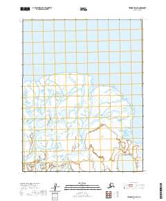 Teshekpuk D-3 SE topographic map thumbnail