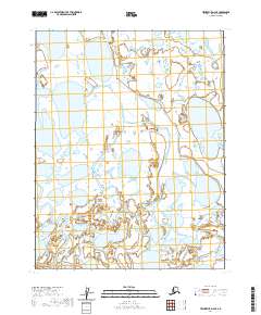 Teshekpuk D-4 SE topographic map thumbnail