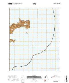 Unimak A-3 NE topographic map thumbnail