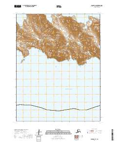 Unimak A-4 SE topographic map thumbnail