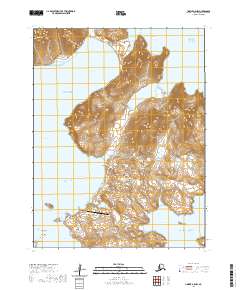 Unimak A-5 NW topographic map thumbnail