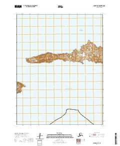 Unimak A-5 SE topographic map thumbnail