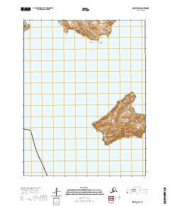 Unimak A-5 SW topographic map thumbnail