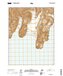 Unimak A-6 SW topographic map thumbnail