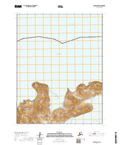 Unimak B-5 SW topographic map thumbnail