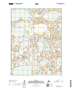 Baird Inlet A-3 SW topographic map thumbnail