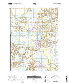 Baird Inlet A-5 SE topographic map thumbnail