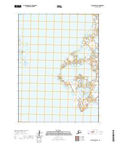 Baird Inlet B-5 SE topographic map thumbnail