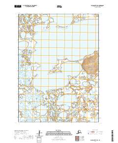 Baird Inlet B-7 SE topographic map thumbnail