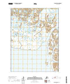 Baird Inlet B-8 SE topographic map thumbnail