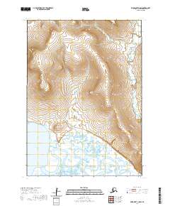 Baird Inlet C-8 SW topographic map thumbnail