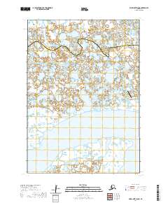 Baird Inlet D-8 NE topographic map thumbnail