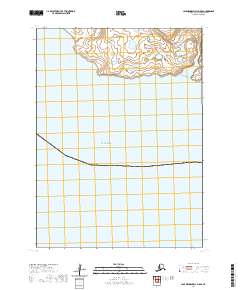 Cape Mendenhall D-5 SE topographic map thumbnail