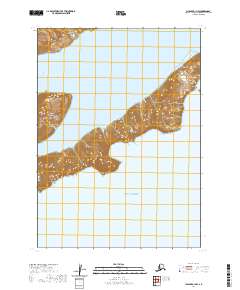 Chignik A-1 NW topographic map thumbnail