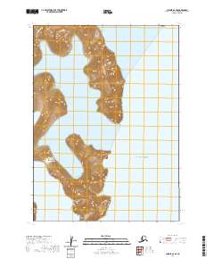 Chignik A-2 SE topographic map thumbnail