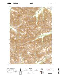 Chignik A-3 NW topographic map thumbnail