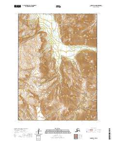 Chignik A-4 NE topographic map thumbnail