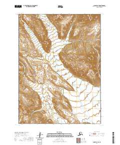 Chignik A-4 SE topographic map thumbnail