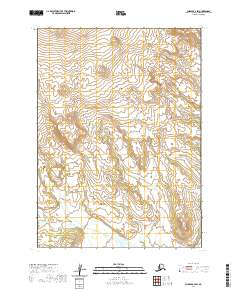 Chignik A-4 SW topographic map thumbnail