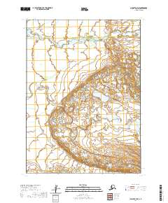 Chignik A-7 NW topographic map thumbnail