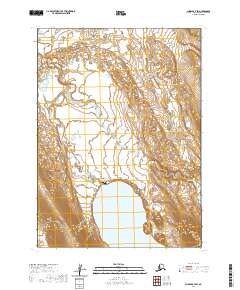 Chignik A-7 SW topographic map thumbnail