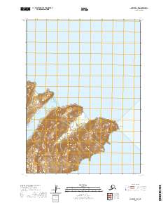 Chignik B-1 SW topographic map thumbnail