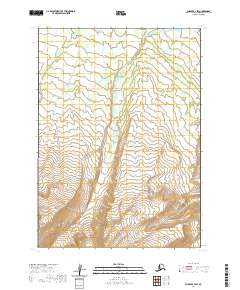 Chignik B-4 SW topographic map thumbnail