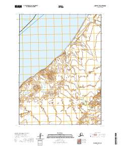 Chignik B-7 SW topographic map thumbnail