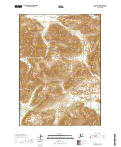 Chignik C-1 SW topographic map thumbnail