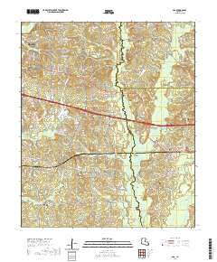 Ada 2020 topographic map thumbnail