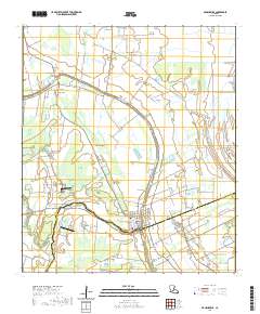 Arnaudville 2020 topographic map thumbnail