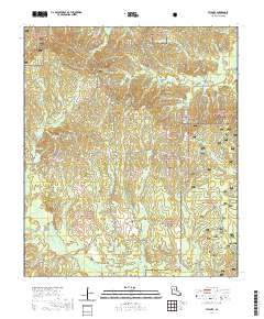 Atlanta 2020 topographic map thumbnail