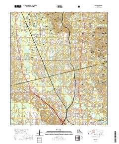 Ball 2020 topographic map thumbnail