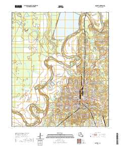 Bastrop 2020 topographic map thumbnail